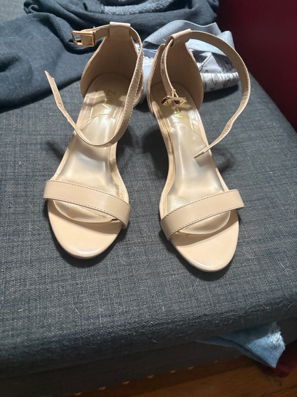 Nude Kitten Heels